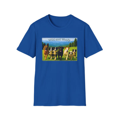 wild & woofy Unisex Softstyle T-Shirt
