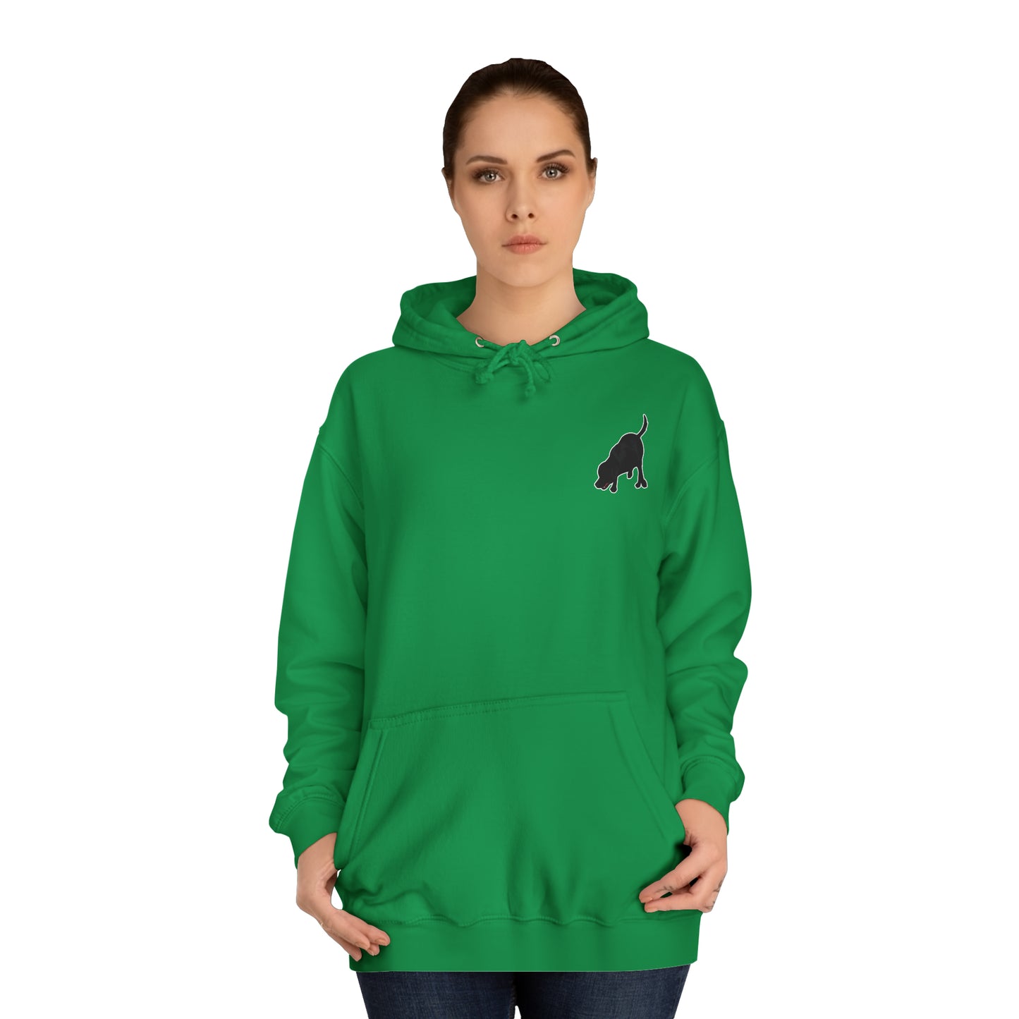 Copy of DS TESLA BARN HUNT Unisex College Hoodie