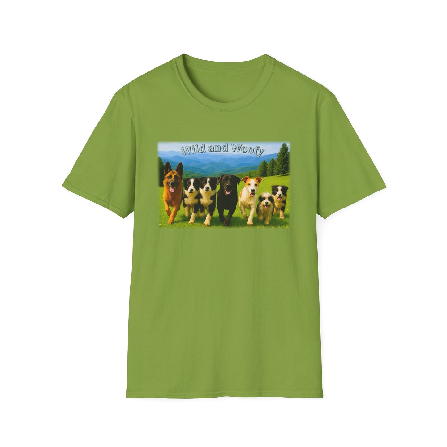 wild & woofy Unisex Softstyle T-Shirt