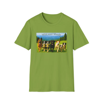 wild & woofy Unisex Softstyle T-Shirt