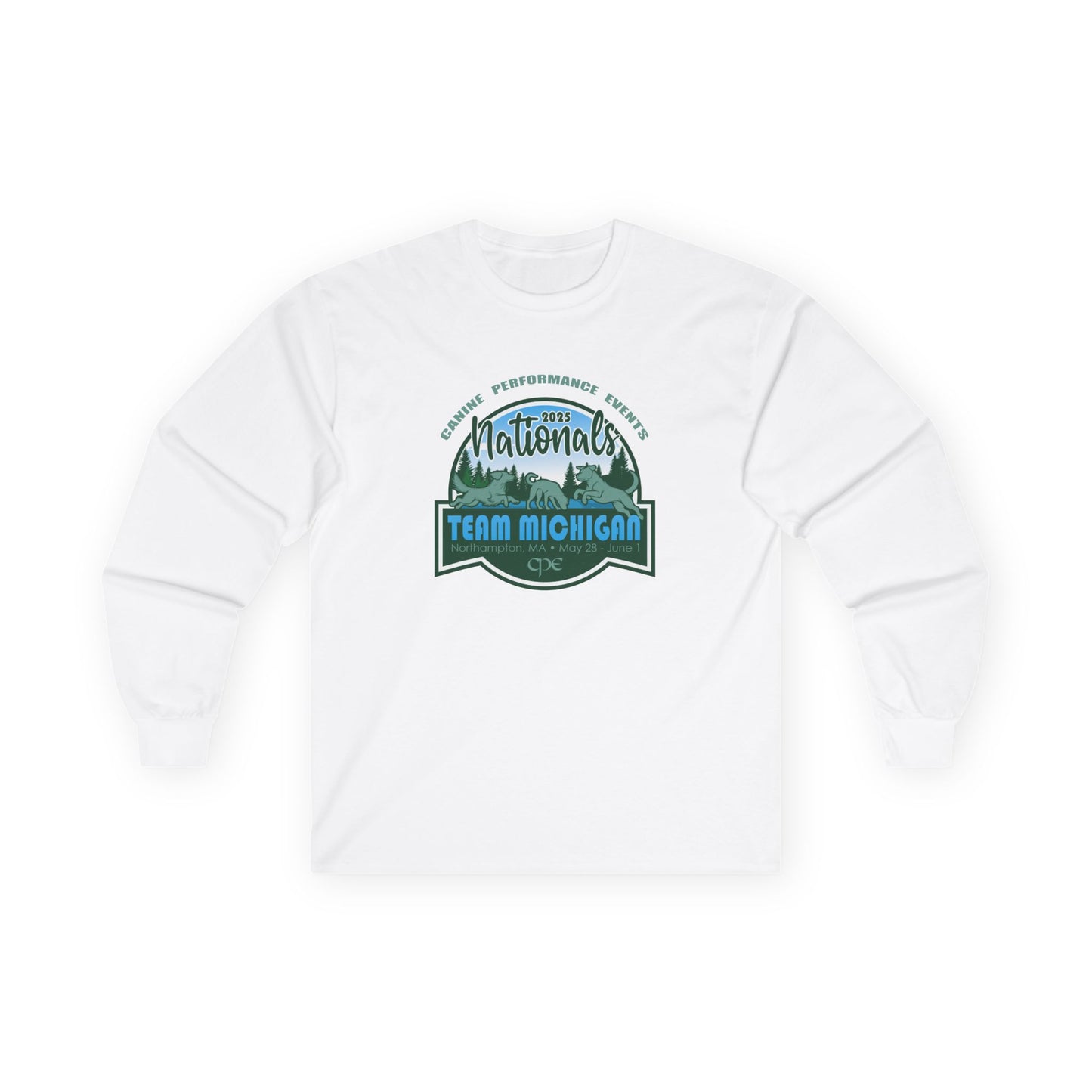 CPE TEAM MICHIGAN Unisex Ultra Cotton Long Sleeve Tee