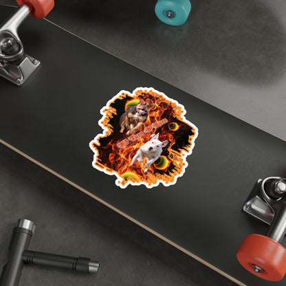 Copy of  turn burn    Stickers
