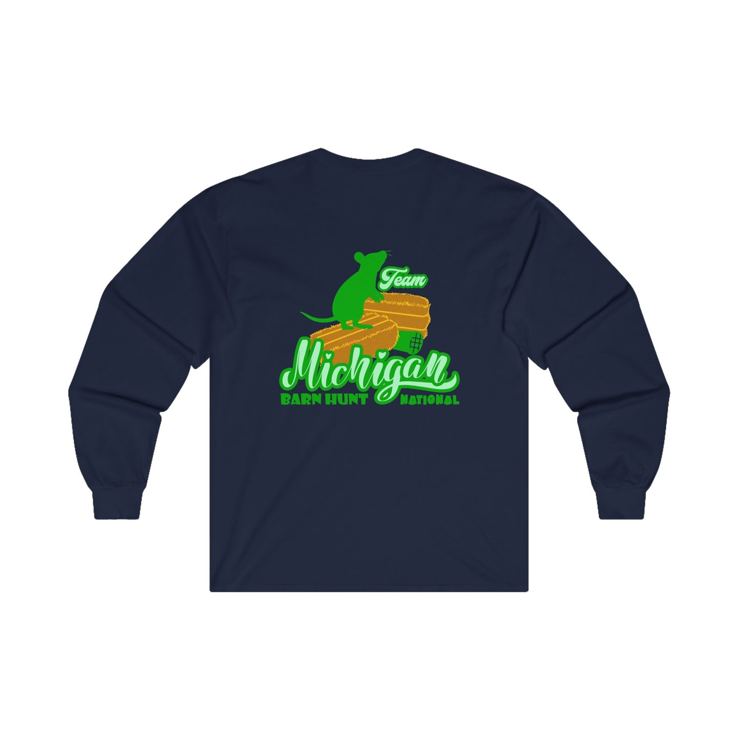 Team Michigan Unisex Ultra Cotton Long Sleeve Tee