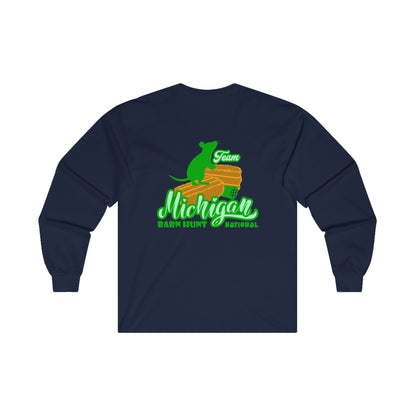 Team Michigan Unisex Ultra Cotton Long Sleeve Tee