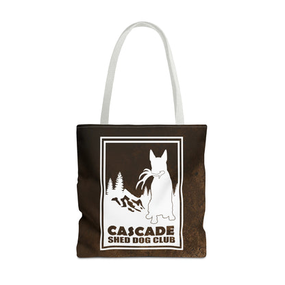 Cascade Shed Dog Club Tote Bag