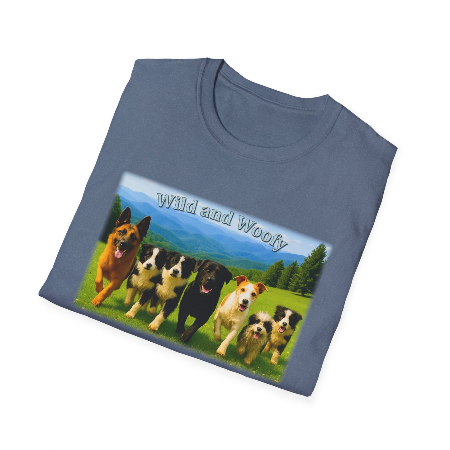wild & woofy Unisex Softstyle T-Shirt