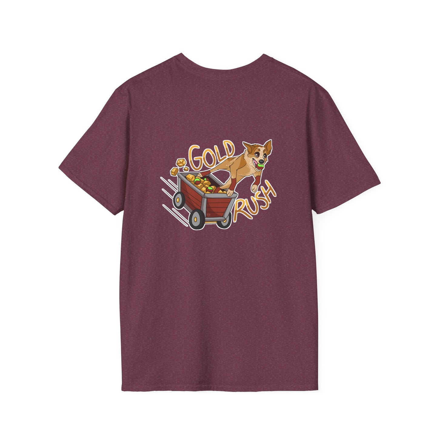 GOLD RUSH FLYBALL Unisex Softstyle T-Shirt