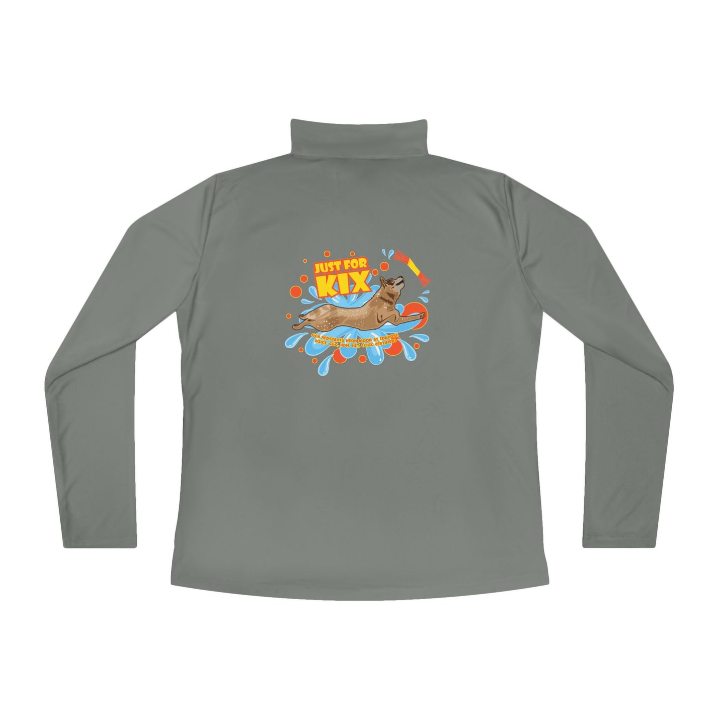 KIX Ladies Quarter-Zip Pullover