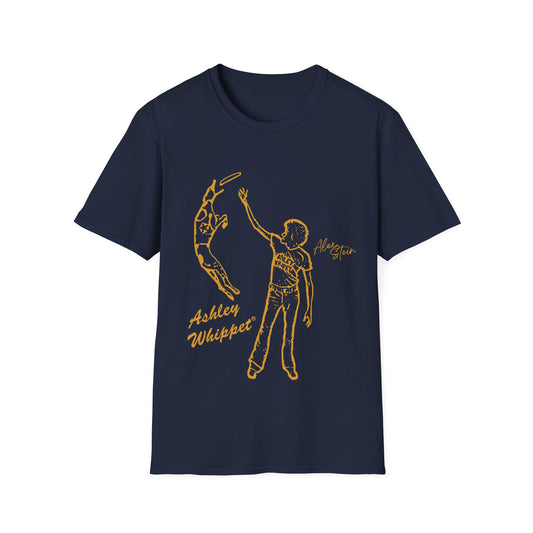 ALEX -  Ashley Whippet - GOLD - Unisex Softstyle T-Shirt