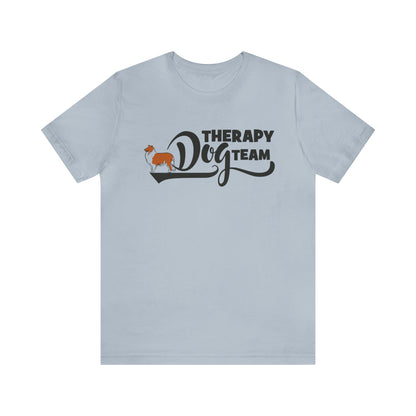 THERAPY DOG TEAM - ROUGH COLLIE   -  Unisex Short Sleeve Tee