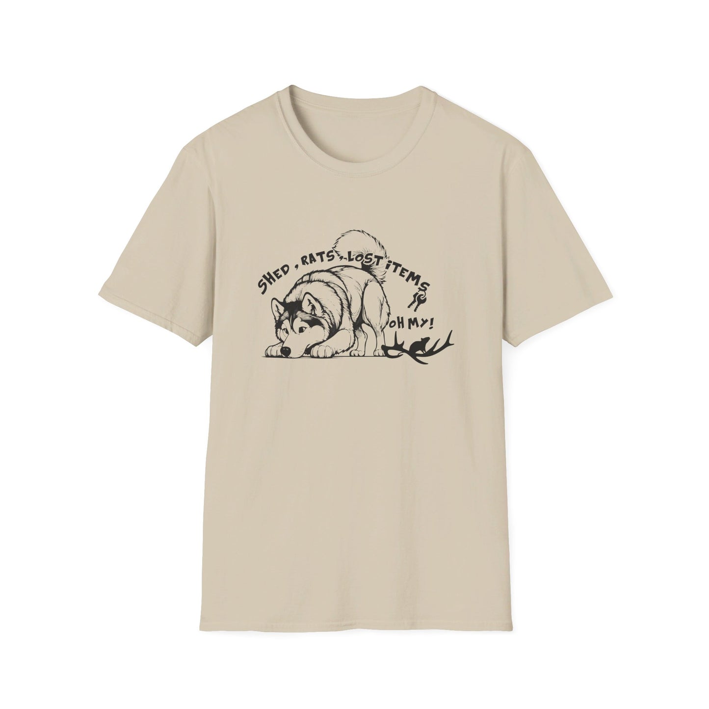 2 HUSKY - SHED RATS ITEM OH MY - Unisex Softstyle T-Shirt