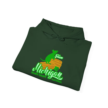 MICHIGAN BARN HUNT Unisex Heavy Blend™ Hooded Sweatshirt