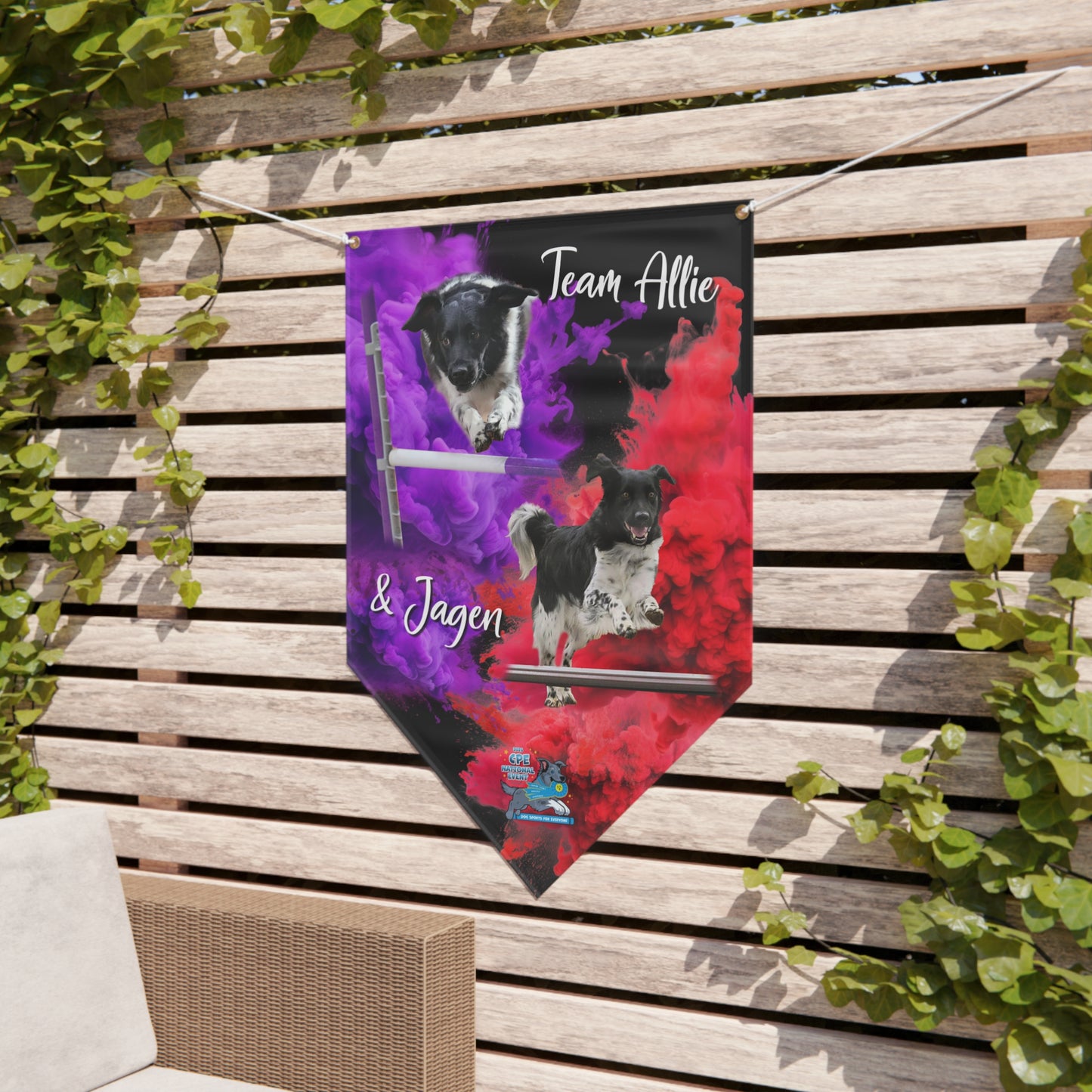 cpe allie jagen Pennant Banner