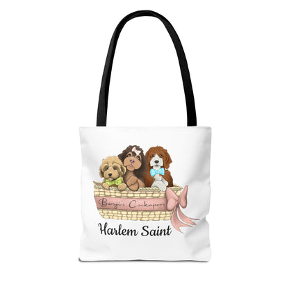 Harlem Saint Benjis Cockapoos Tote Bag