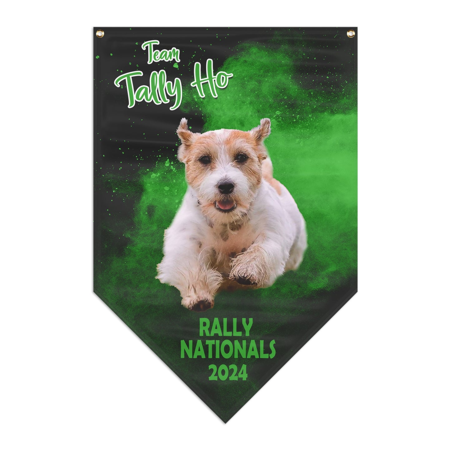 TEAM TALLY HO Pennant Banner