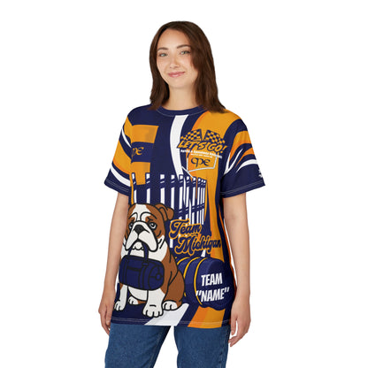 BULLDOG - TEAM MICHIGAN JERSEY - ADD NAME!