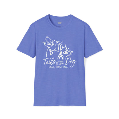 white TAILS OF THE DOG  Unisex Softstyle T-Shirt