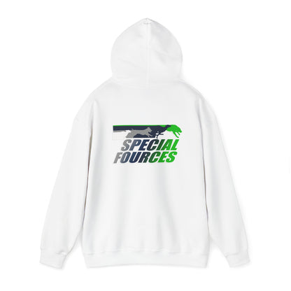 SPECIAL FORCES FLYBALL  Unisex Heavy Blend™ Hooded Sweatshirt