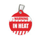 BIS  - IN HEAT RED _ Pet Tag