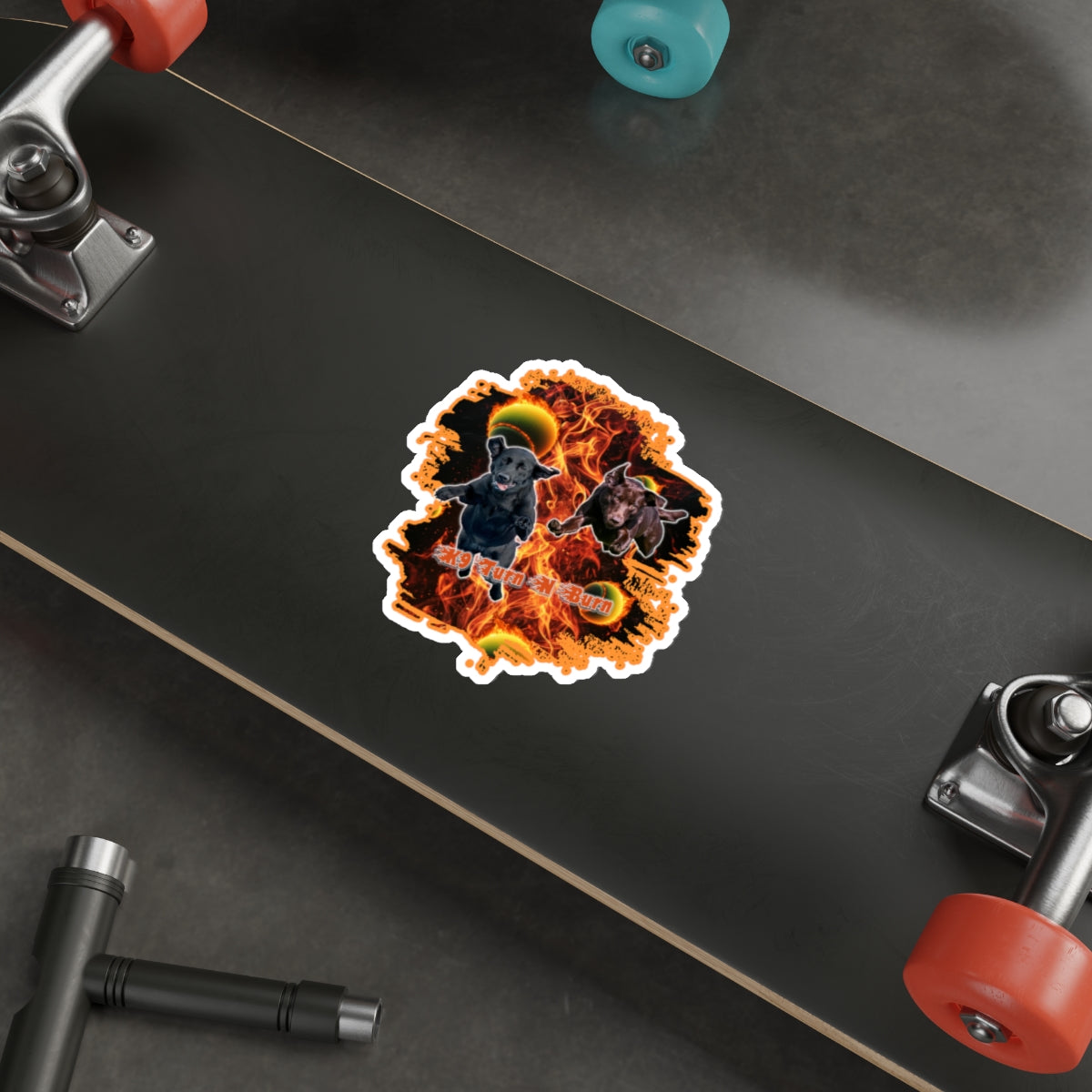 turn burn  anastasia Stickers