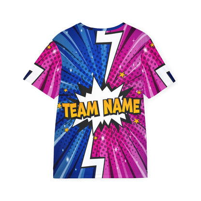 SUPERHERO CUSTOM JERSEY - SPLIT COLORS