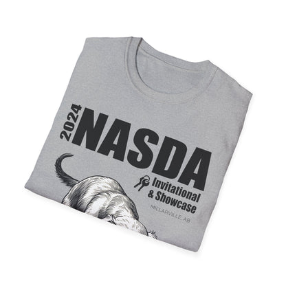 *Ginny, Geordie & Gerbils! * WIREHAIRED DACHSHUND - NASDA  Unisex Softstyle T-Shirt