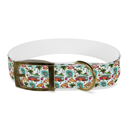 Summer GROOVY 70s  Dog Collar