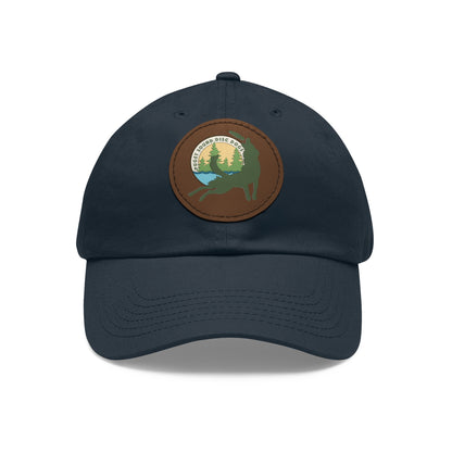 Puget Sound Disc Dogs Hat with Leather Patch (Round)