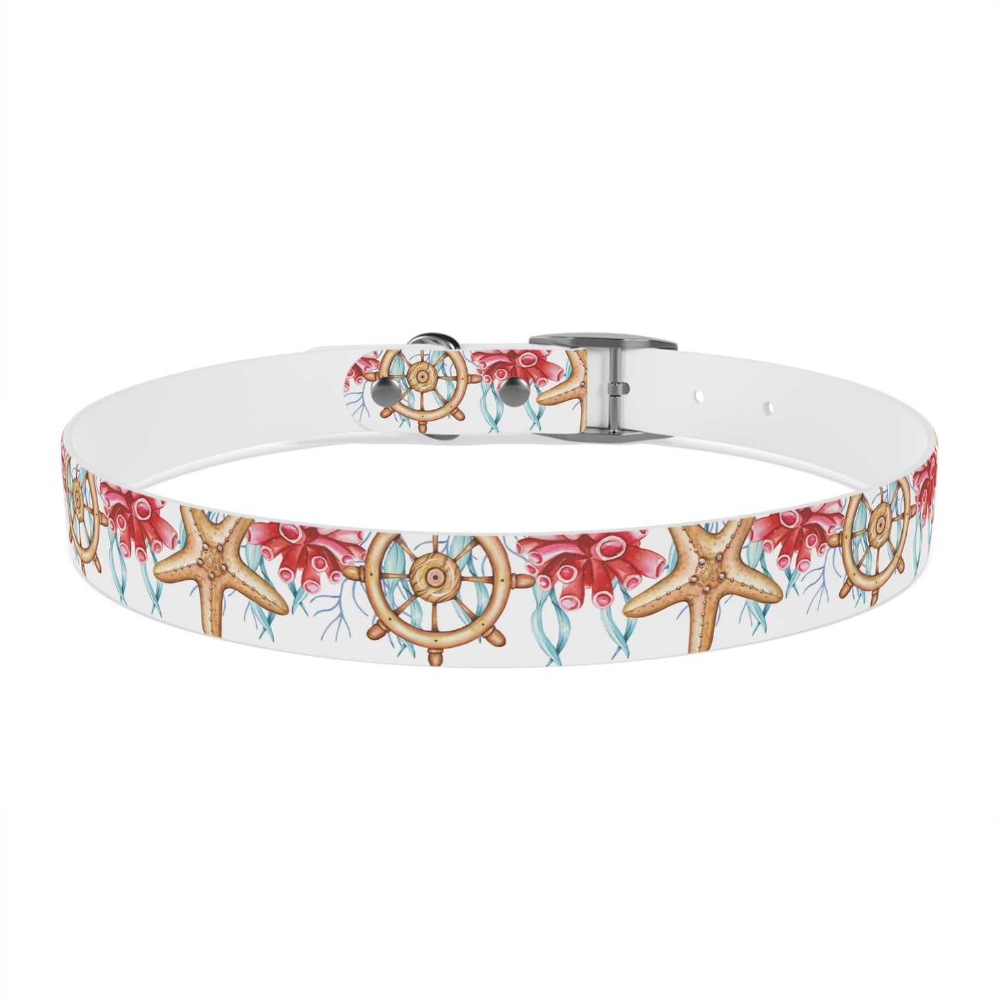 Starfish n Wheel Dog Collar