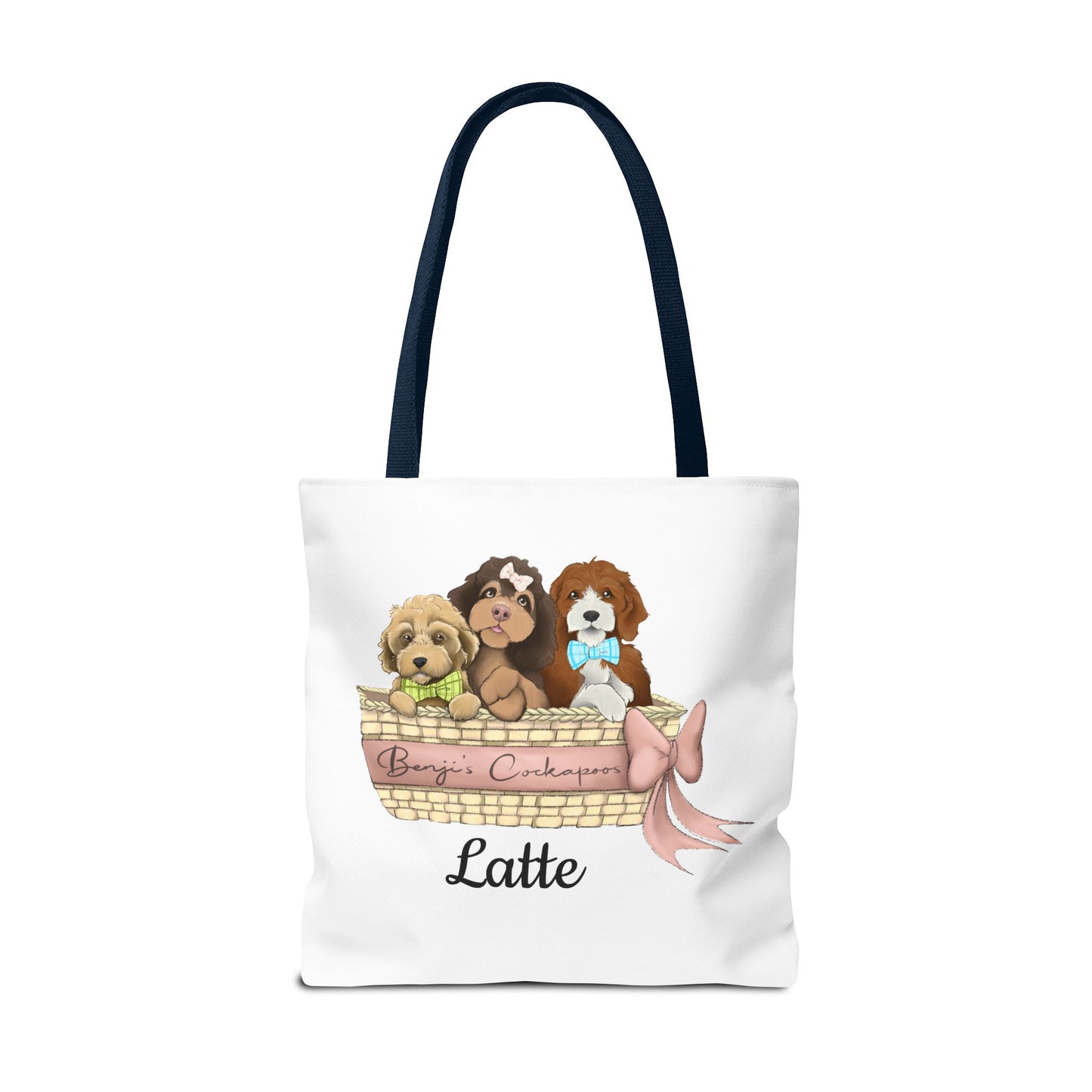 Latte Benjis Cockapoos Tote Bag