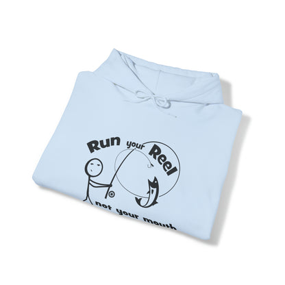 RUN YOUR REEL - 7 Unisex Heavy Blend™ Hooded Sweatshirt