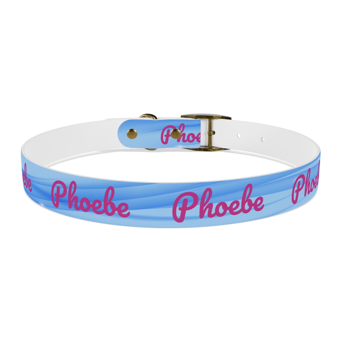 SOFT WAVES - Blue - Phoebe - Dog Collar