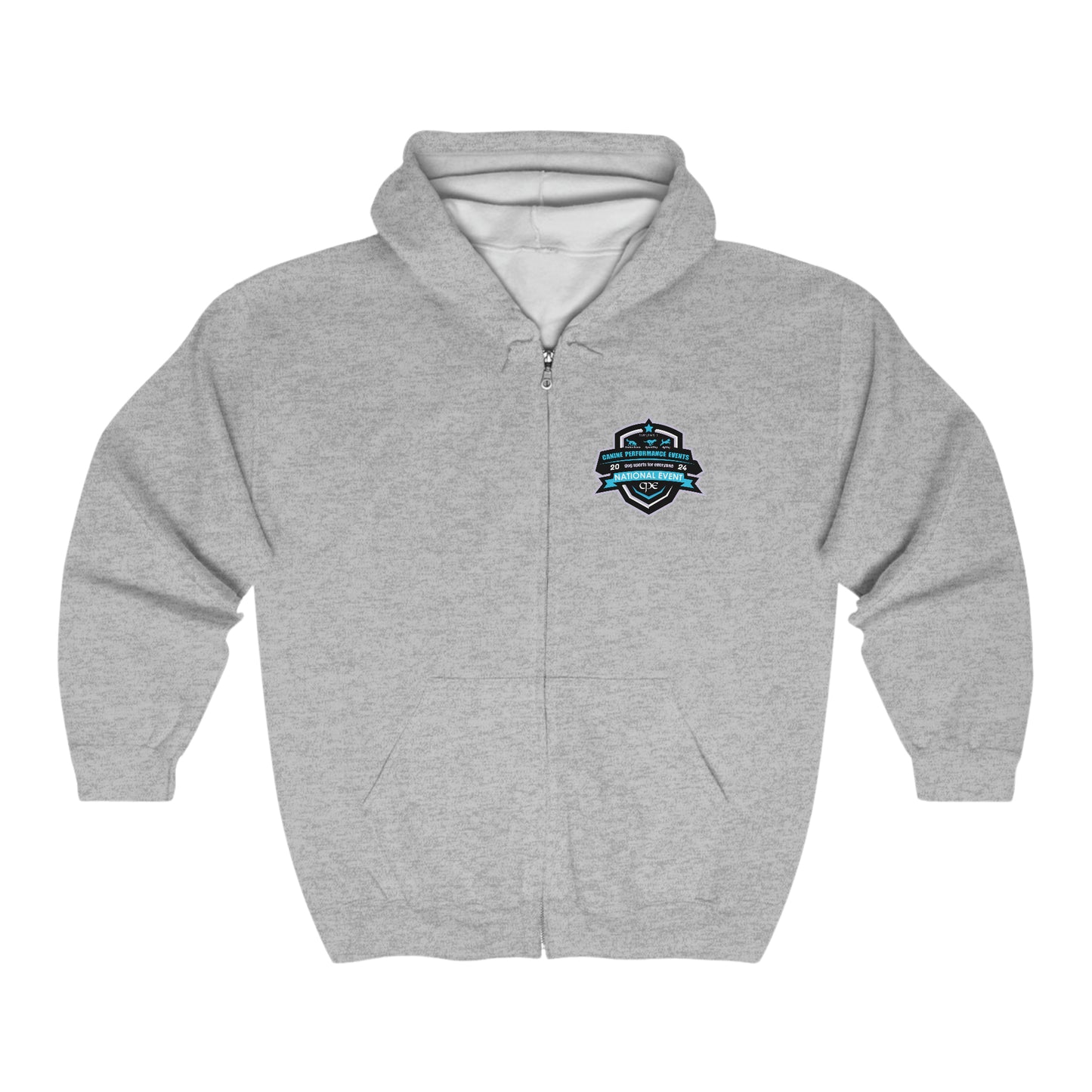 CPE NATIONALS Unisex Heavy Blend™ Full Zip Hooded Sweatshirt