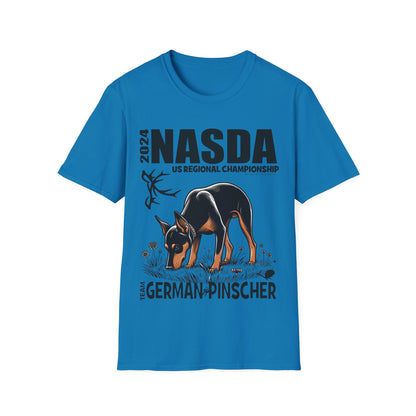 German Pinscher - Regionals - NASDA  Unisex Softstyle T-Shirt