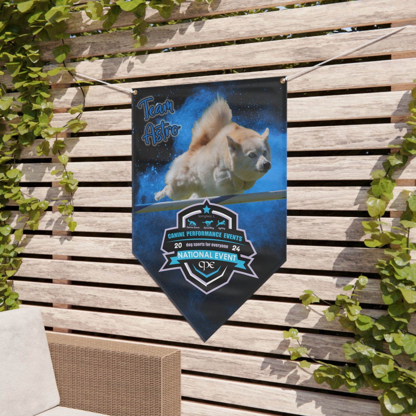 TEAM ASTRO Pennant Banner