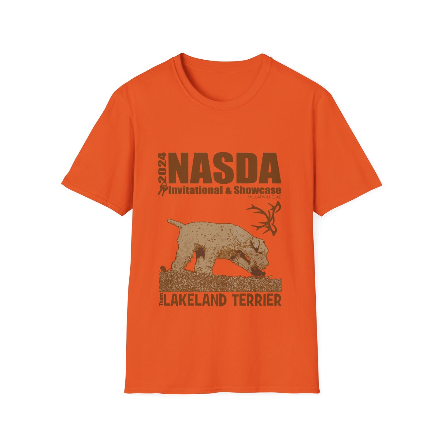 Copy of  TEAM  LAKELAND TERRIER  -  NASDA  Unisex Softstyle T-Shirt