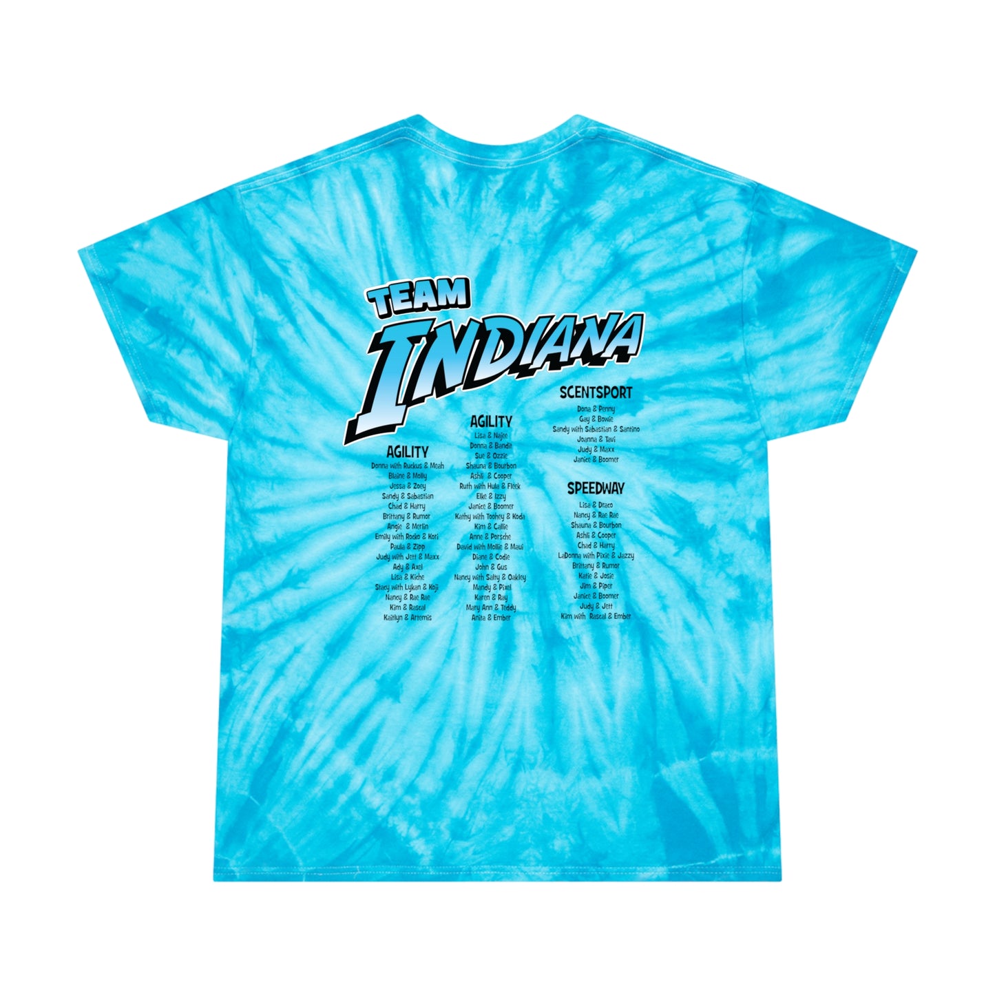 CPE TEAM INDIANA Tie-Dye Tee, Cyclone