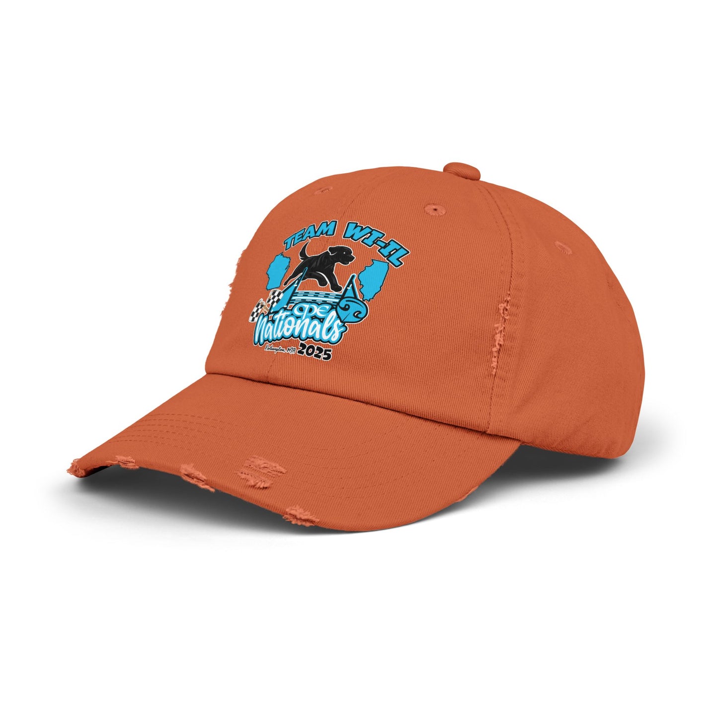 TEAM WI-IL CPE Unisex Distressed Cap