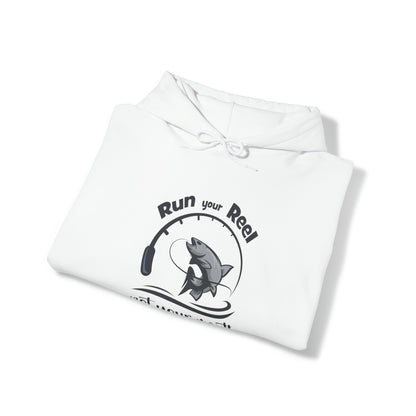 RUN YOUR REEL - 6 Unisex Heavy Blend™ Hooded Sweatshirt