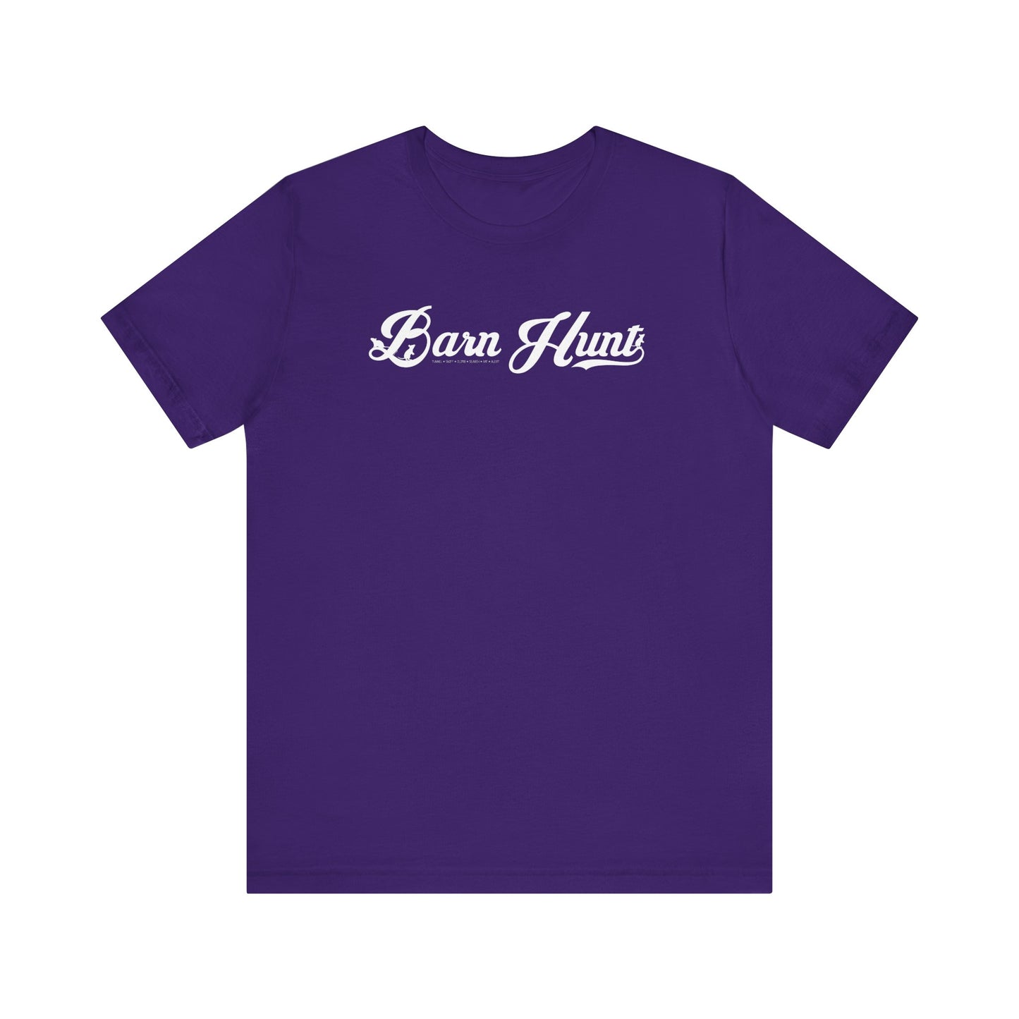 BARN HUNT CLASSIC Unisex Jersey Short Sleeve Tee - BARN HUNT SHIRT