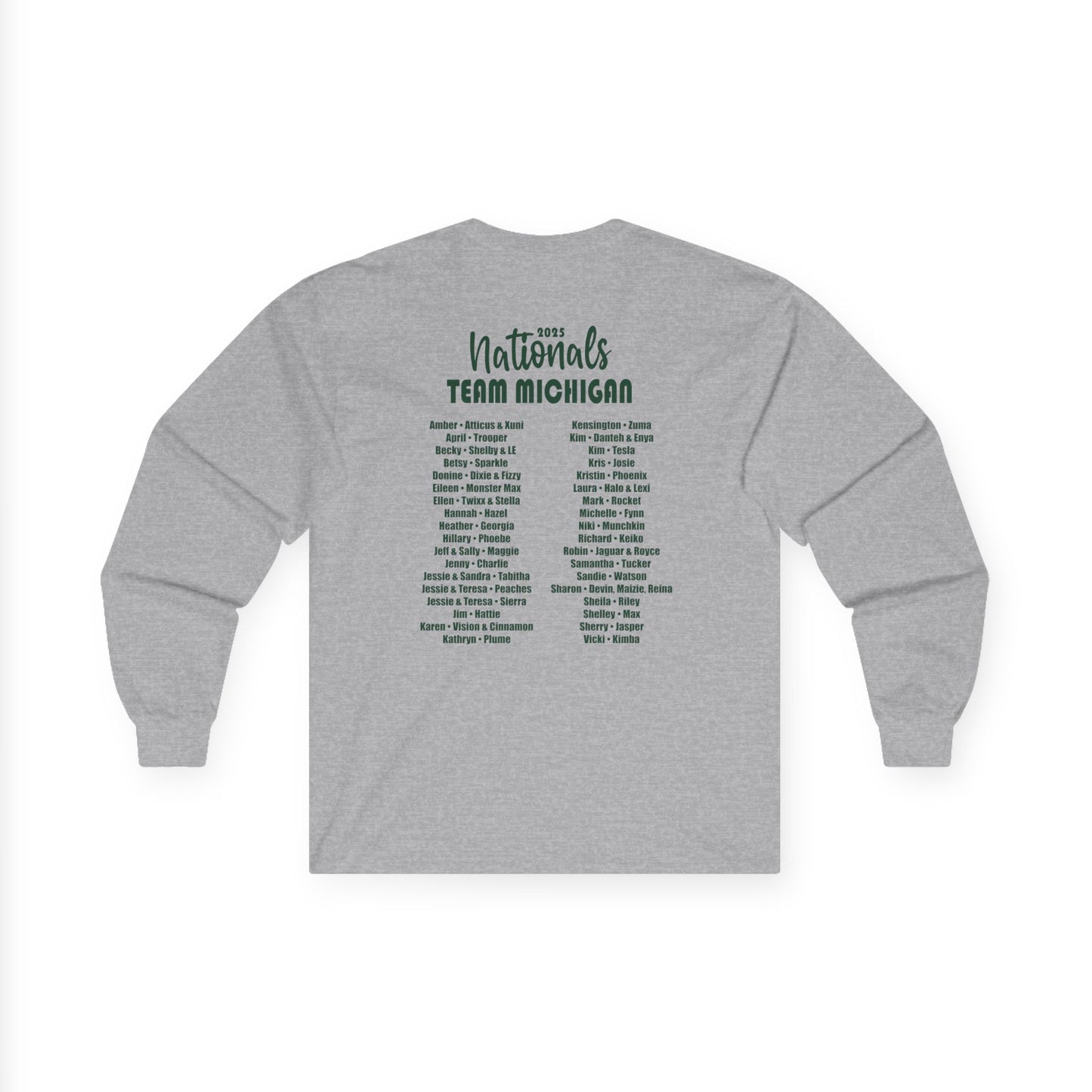 CPE TEAM MICHIGAN Unisex Ultra Cotton Long Sleeve Tee