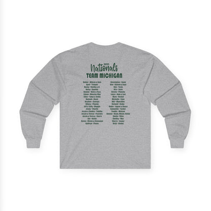 CPE TEAM MICHIGAN Unisex Ultra Cotton Long Sleeve Tee