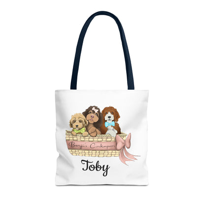 Toby * Benjis Cockapoos Tote Bag