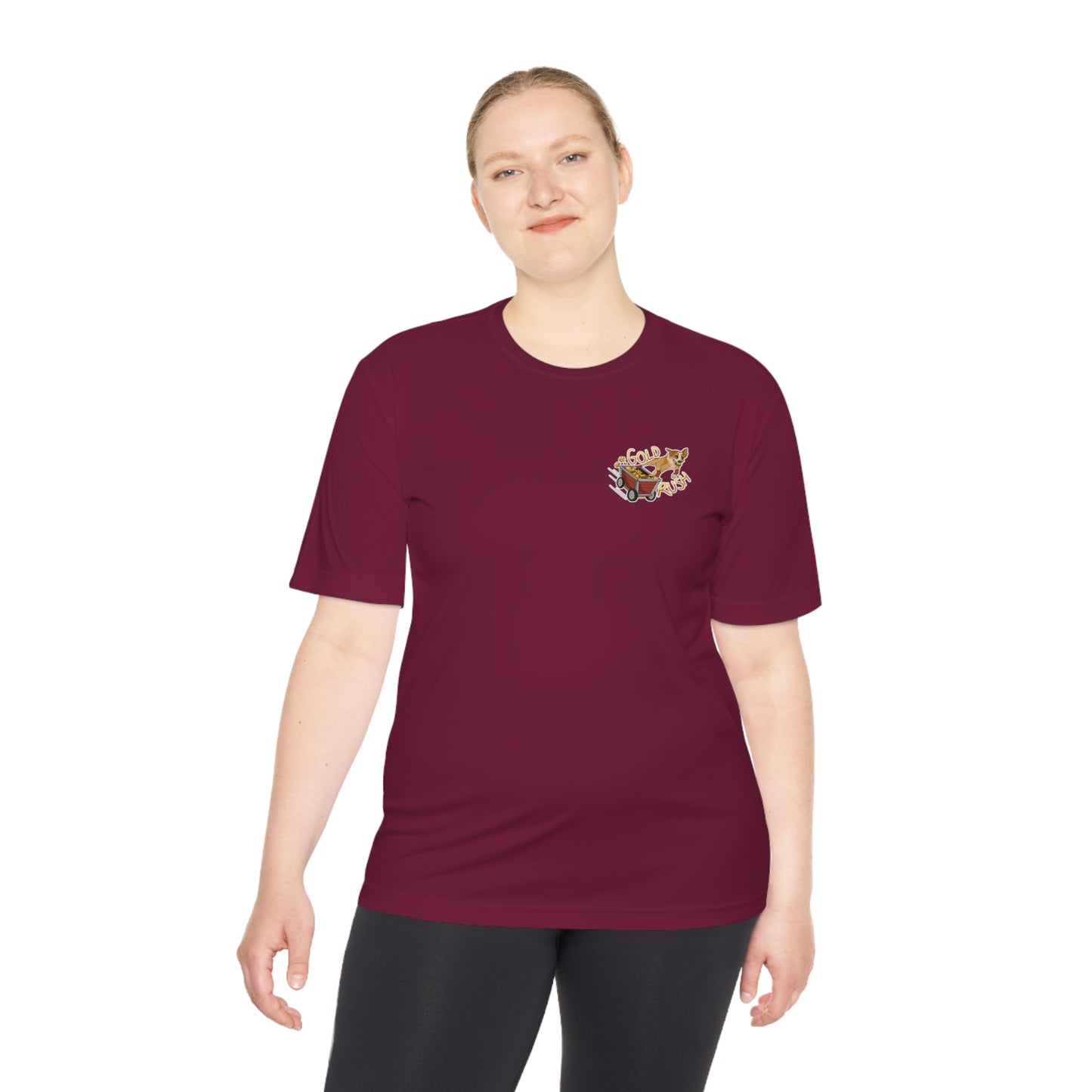 GOLD RUSH FLYBALL Unisex Moisture Wicking Tee