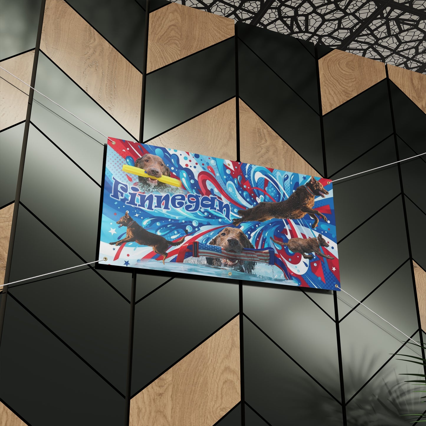 Finnegan Matte Banner