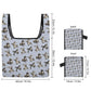 WINDSPRITE  - Silken Windhound  Pattern  Reusable  Bags