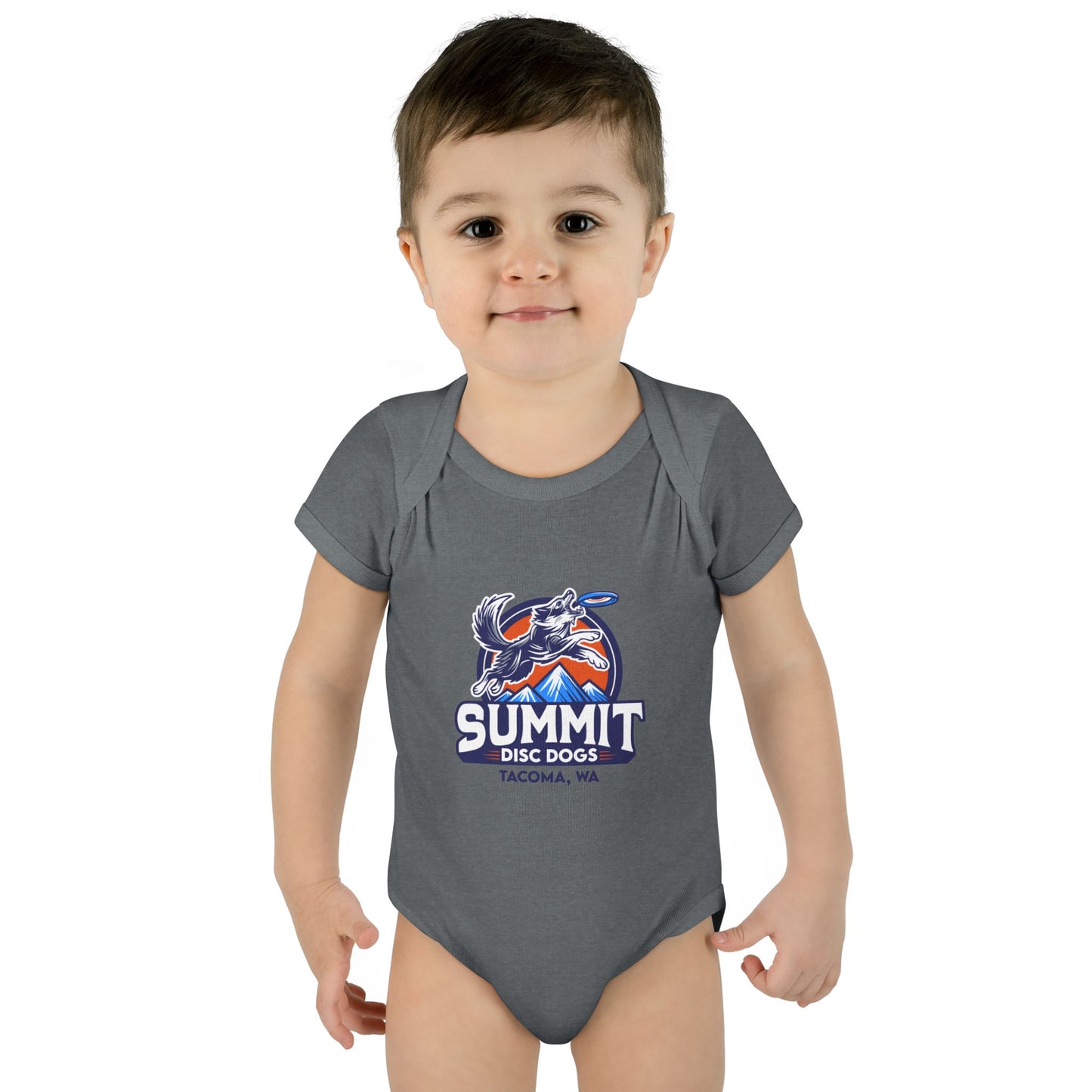 SUMMIT DISC DOGS Infant Baby Rib Bodysuit