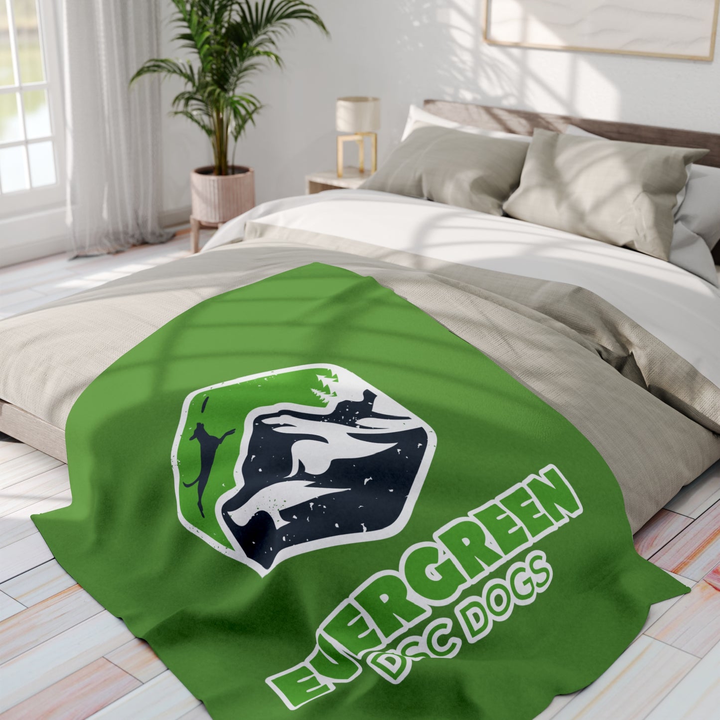 EVERGREEN DISC DOGS Arctic Fleece Blanket