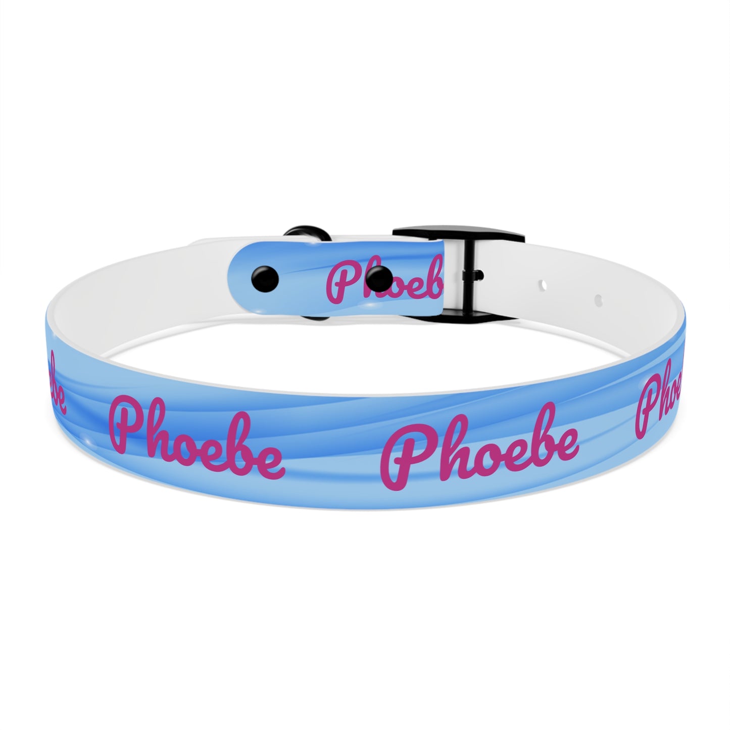 SOFT WAVES - Blue - Phoebe - Dog Collar