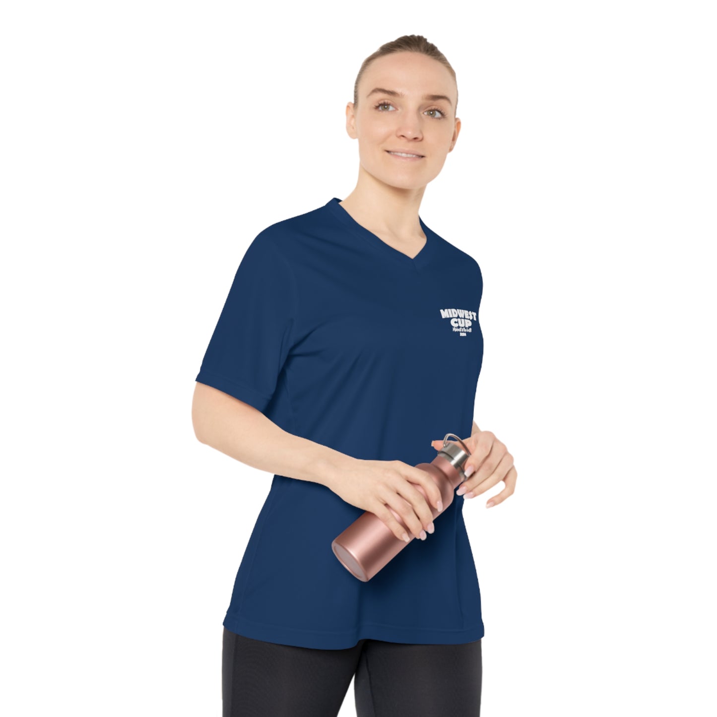 UKI MIDWEST CUP Women's Performance V-Neck T-Shirt